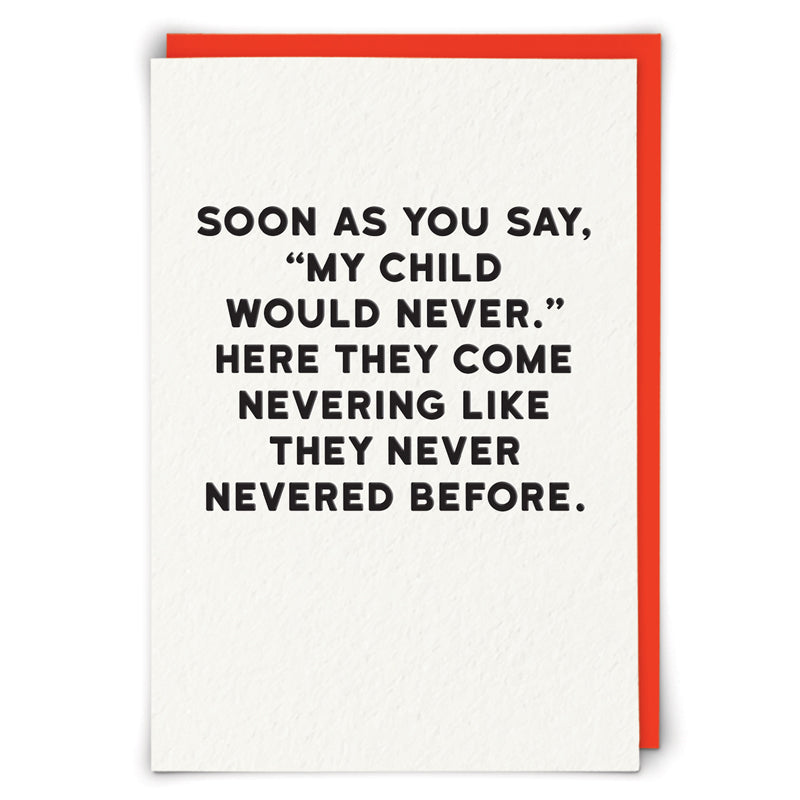 Redback Holy Flaps Card- Funny