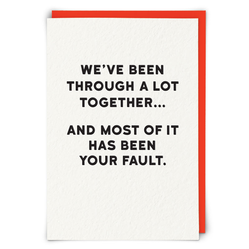 Redback Holy Flaps Card- Funny