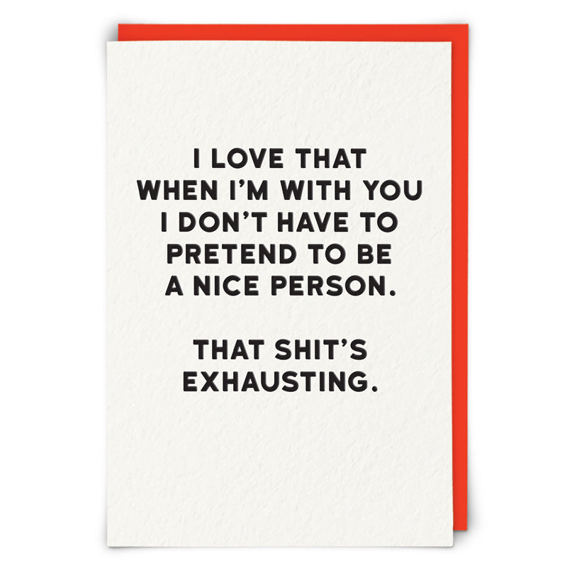 Redback Holy Flaps Card- Funny