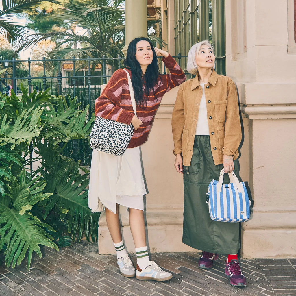 Denim Stripe and/or Summer Leopard packshot for colour context