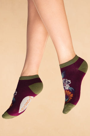 Powder Ladies Bamboo trainer socks