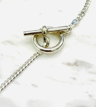 Load image into Gallery viewer, Sterling Silver T Bar Pendant by Chris Lewis
