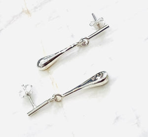 Chris Lewis Melt Stud Earrings