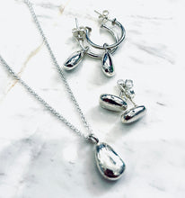 Load image into Gallery viewer, Chris Lewis Droplet Hoop Studs
