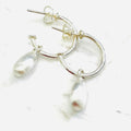 Chris Lewis Droplet Hoop Studs
