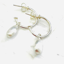 Load image into Gallery viewer, Chris Lewis Droplet Hoop Studs
