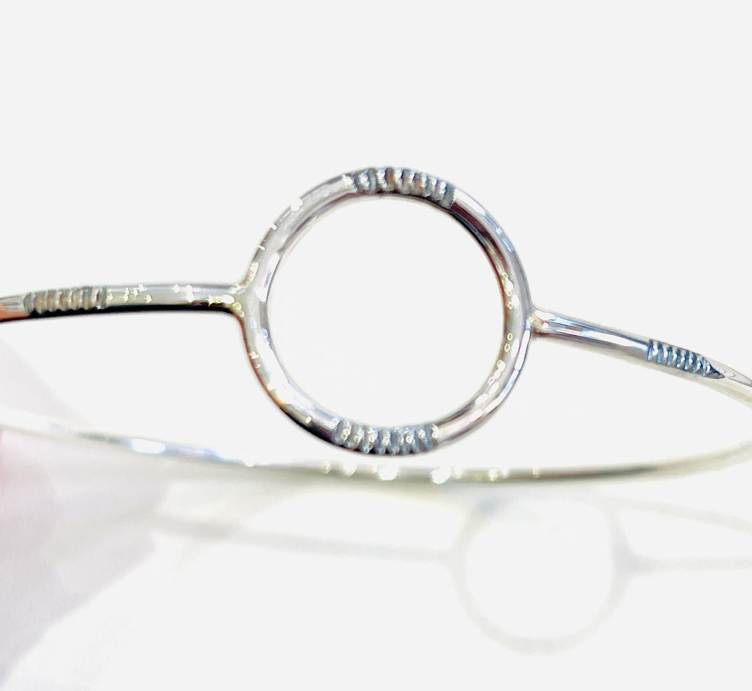 JB Bangle with Ice ring and oxi barring