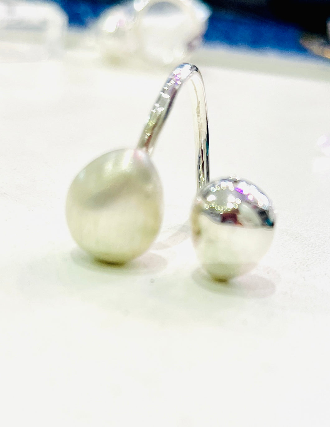 Stone Ringss – Sterling Silver by Chris Lewis