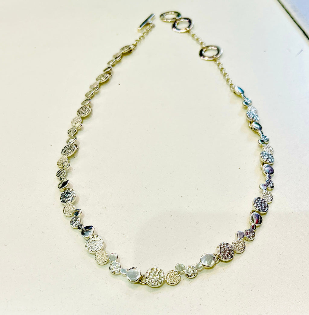 Chris Lewis “Dots” Necklace – Sterling Silver Designer Jewellery | O-R-A Gallery Sheffield