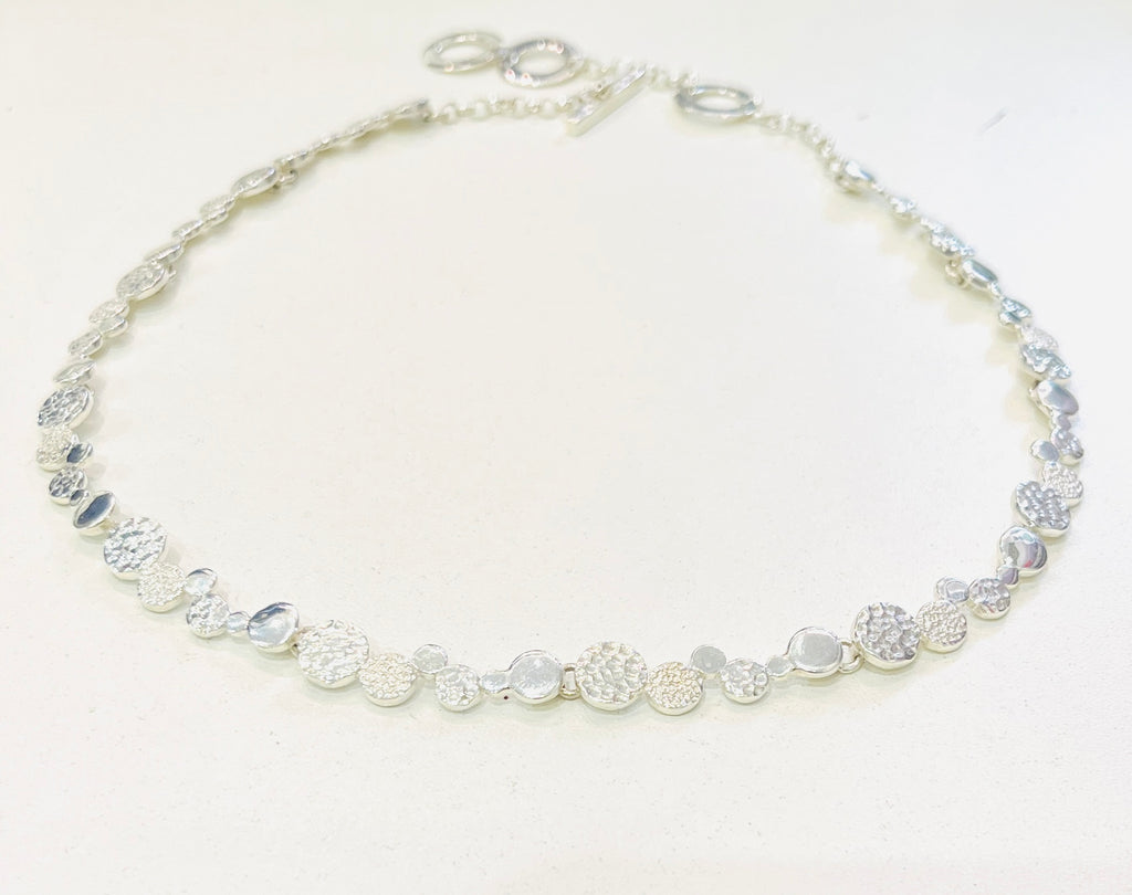 Chris Lewis “Dots” Necklace – Sterling Silver Designer Jewellery | O-R-A Gallery Sheffield