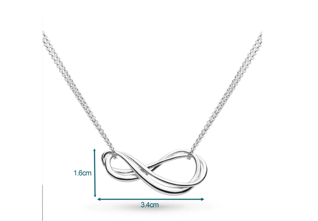 Kit Heath Infinity double chain Necklace