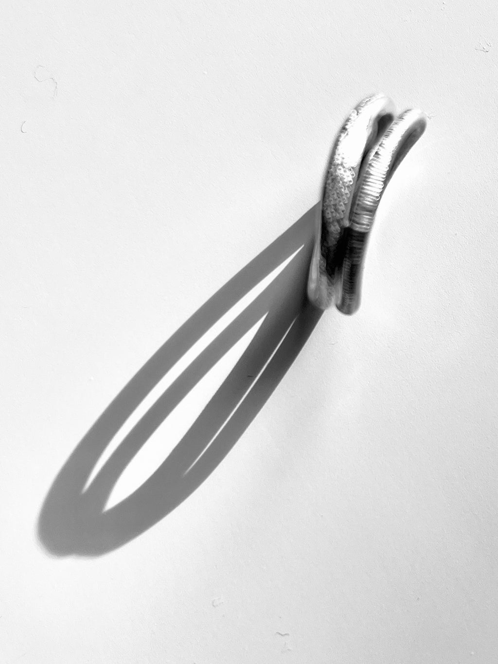 Adele Taylor Sterling steel ring- Handmade in Sheffield