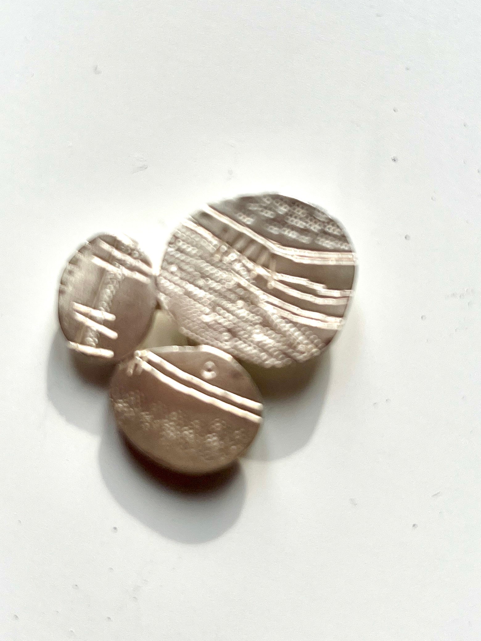 Adele Taylor Textured Silver Brooch – Handmade in Sheffield (Copy)