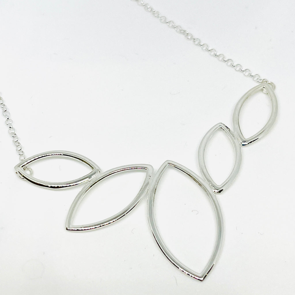 Chris Lewis Sterling Silver Birch Necklace