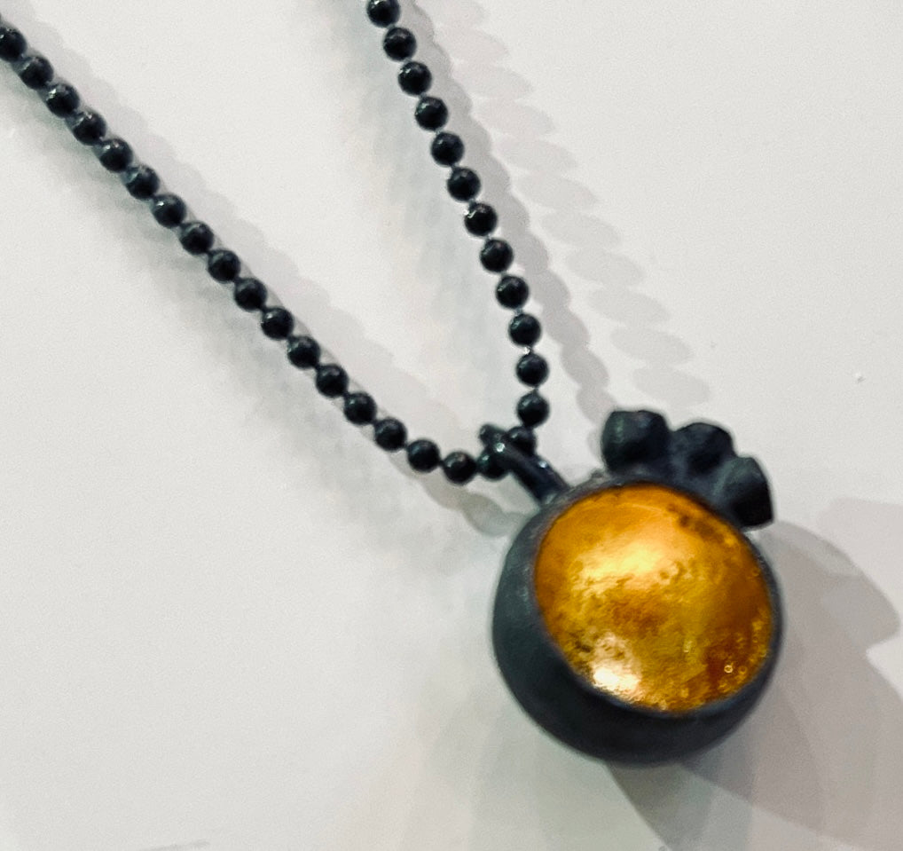 Jennie Gill drop cups  necklaces