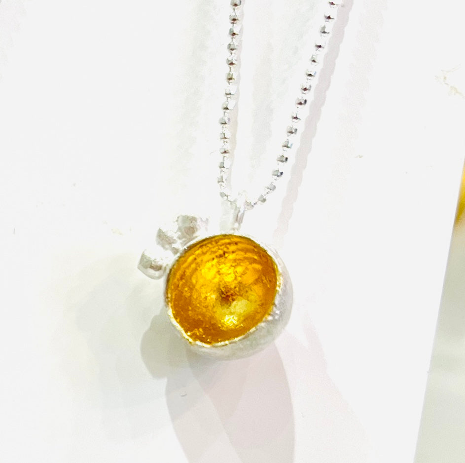 Jennie Gill drop cups  necklaces