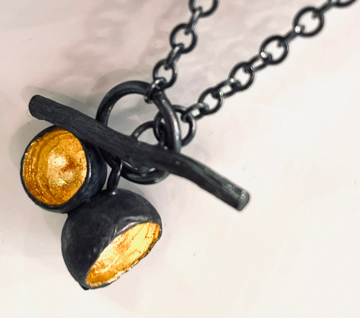 Jennie Gill drop cups  necklaces