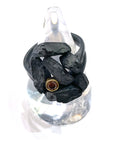 Gritstone Oxidised  Sterling Silver, 18ct gold,  and citrine ring from Jennie Gill