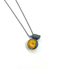 Load image into Gallery viewer, Jennie Gill Sterling silver and gold cups pendant necklace
