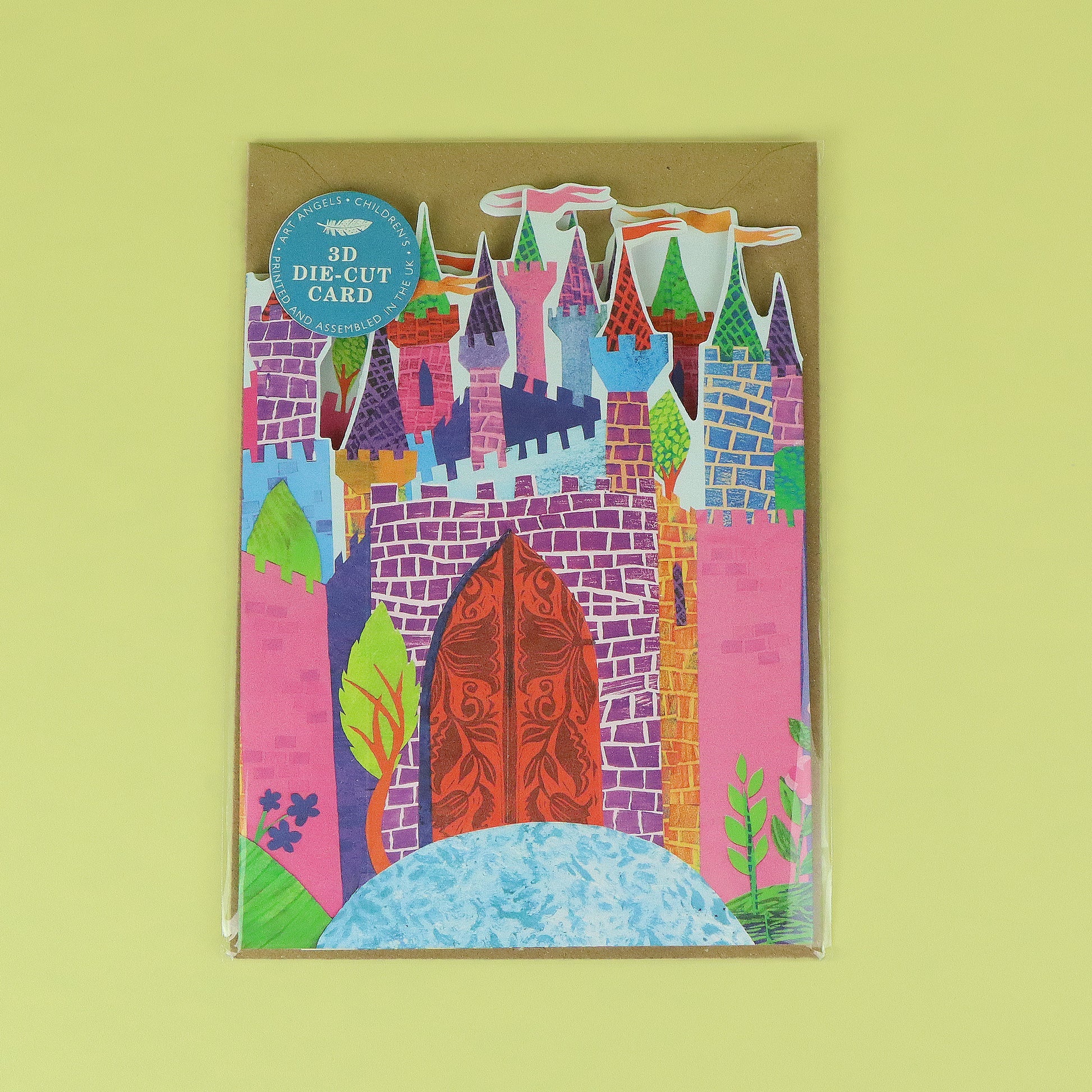 Fairy Tale Castle Greeting Card