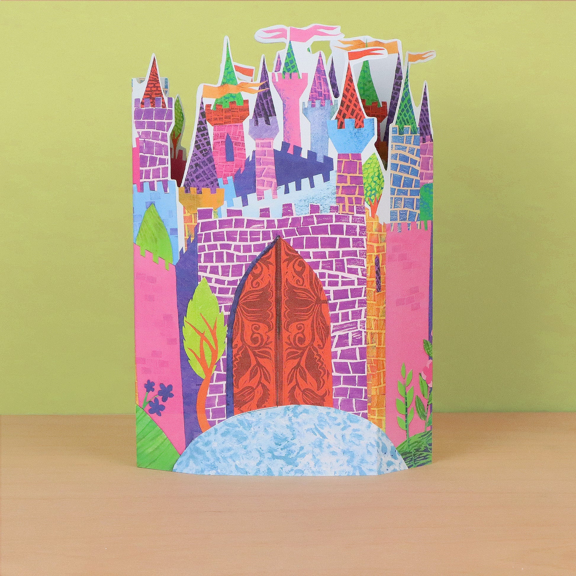 Fairy Tale Castle Greeting Card