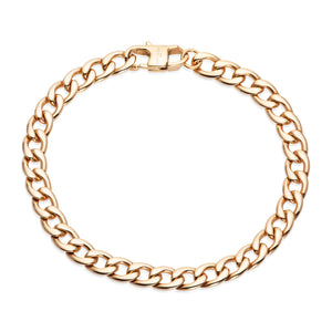 Unique & Co Polished Stainless Steel Necklace & Bracelet