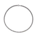 Unique & Co Steel Round Byzantine Chain 50 cm Necklace