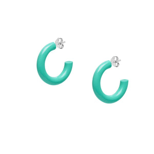 BRANCH SMALL HUGGIE HOOP EARRING