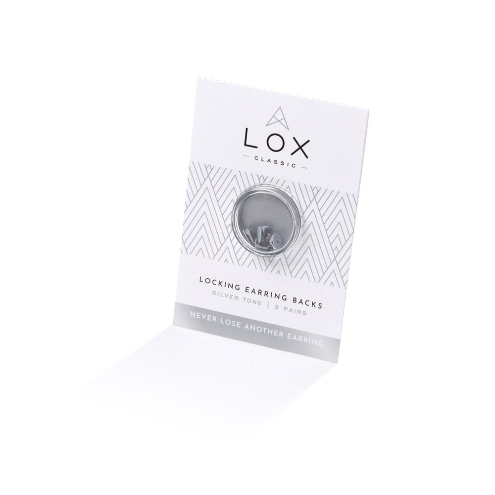 Lox Classic Secure Earring Backs - 2 Pairs