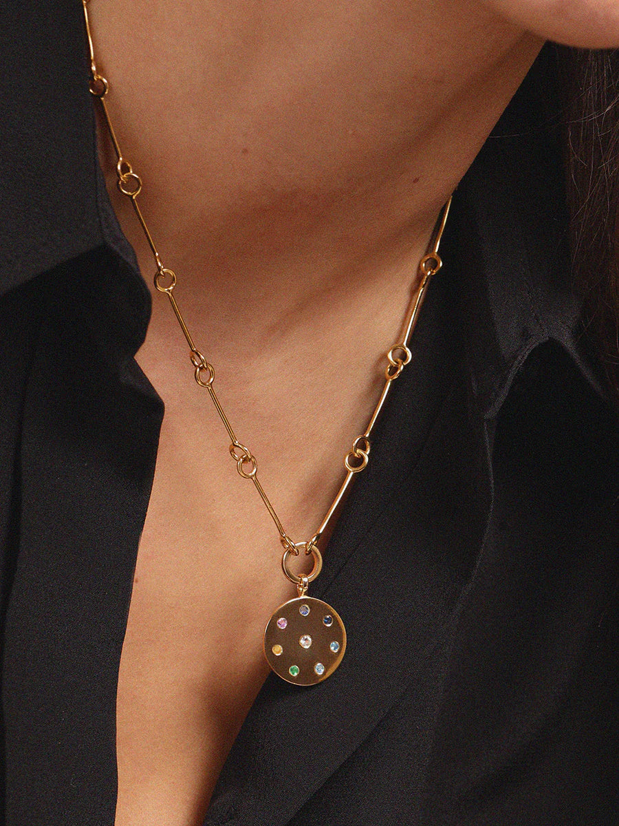 Gold Sinature Link Necklace Chain