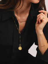 Load image into Gallery viewer, Gold Sinature Link Necklace Chain
