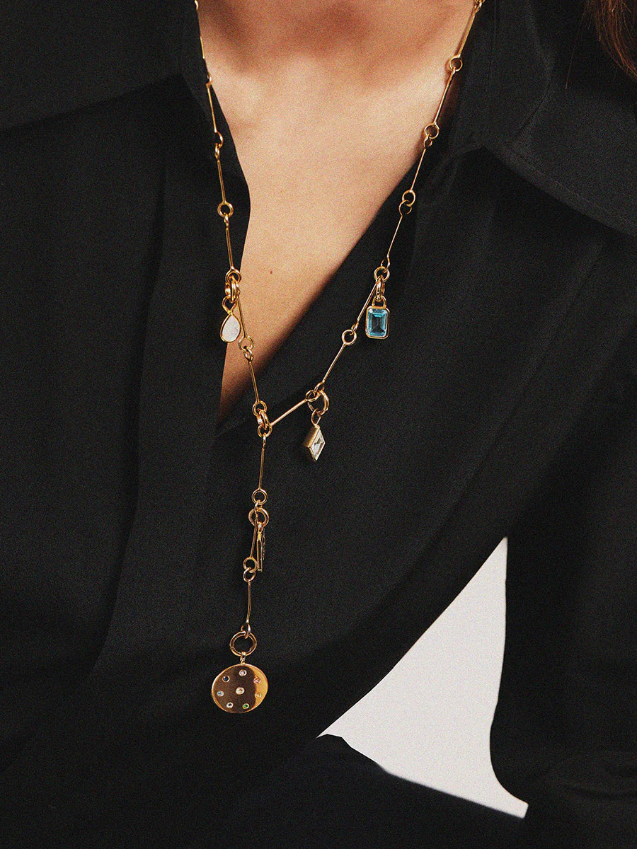 Gold Sinature Link Necklace Chain