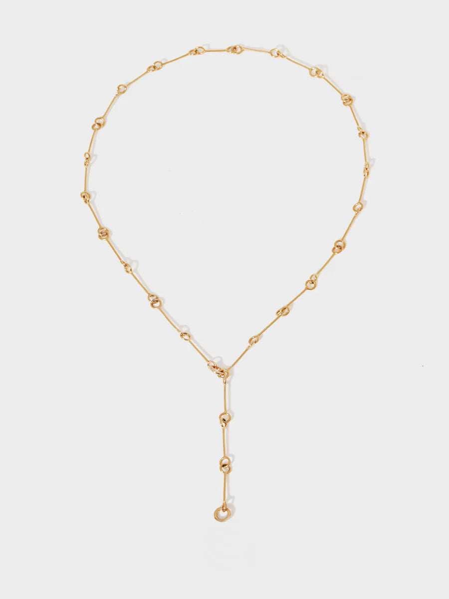 Gold Sinature Link Necklace Chain