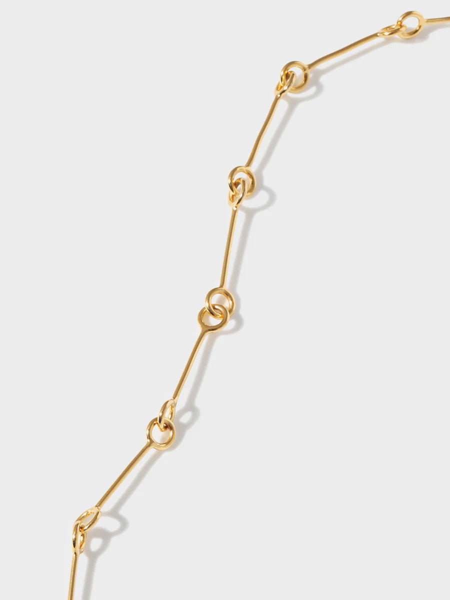 Gold Sinature Link Necklace Chain