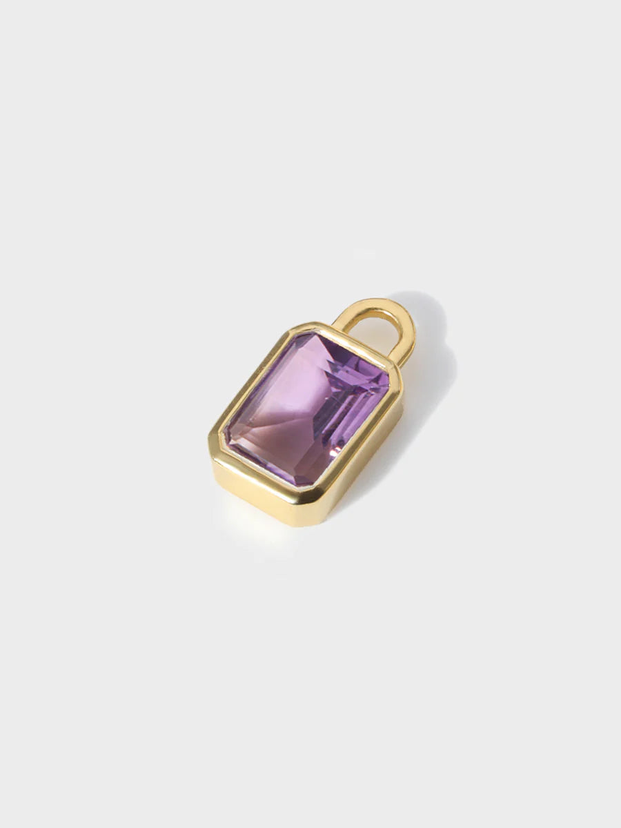 Gold and Gemstone Pendant Charms