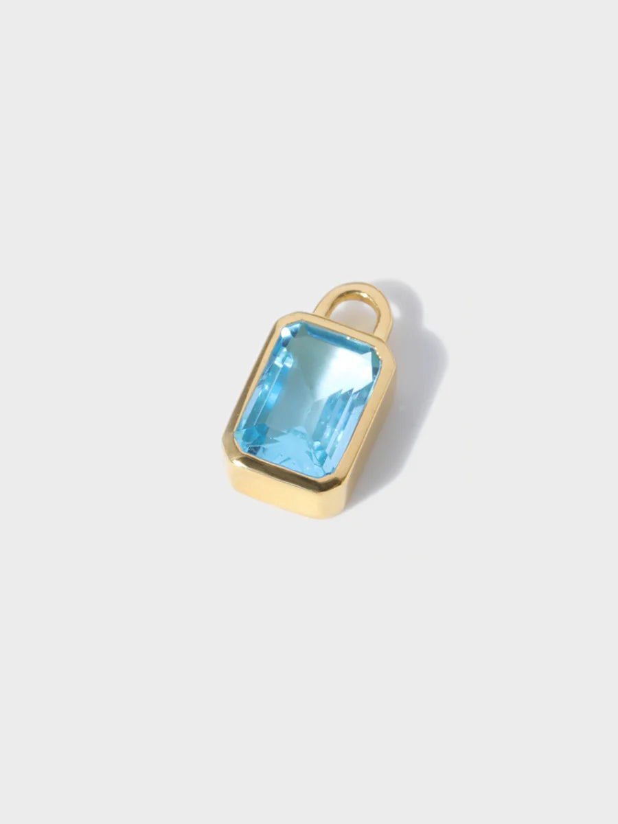 Gold and Gemstone Pendant Charms