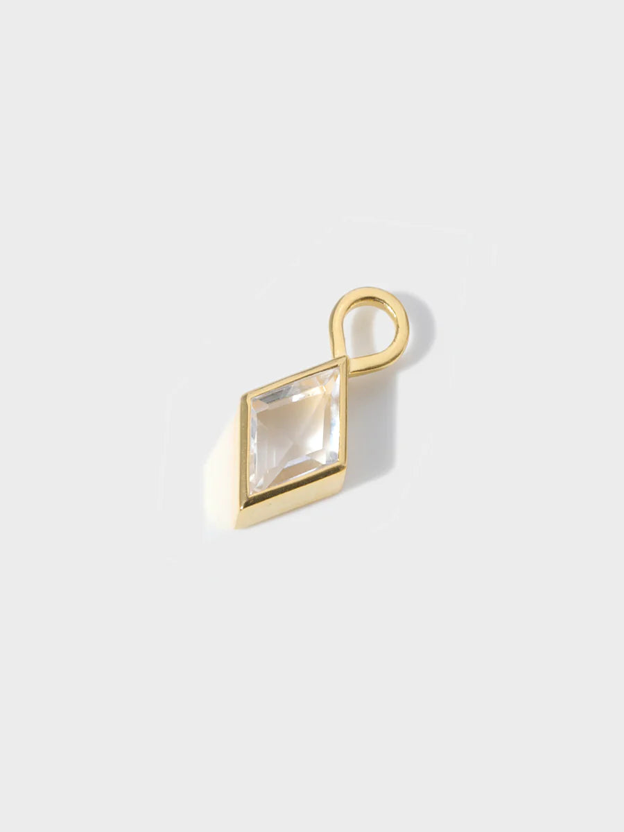 Gold and Gemstone Pendant Charms