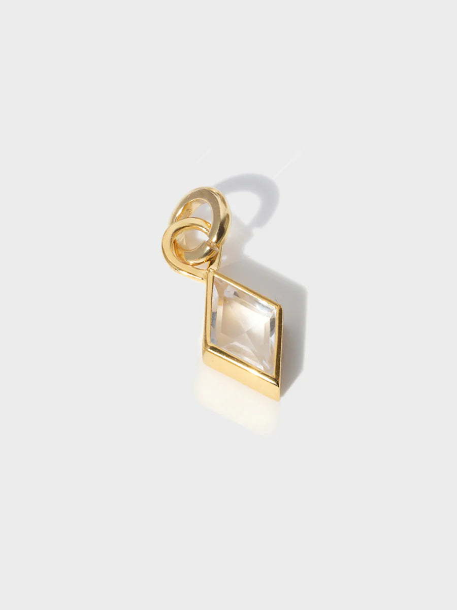 Gold and Gemstone Pendant Charms