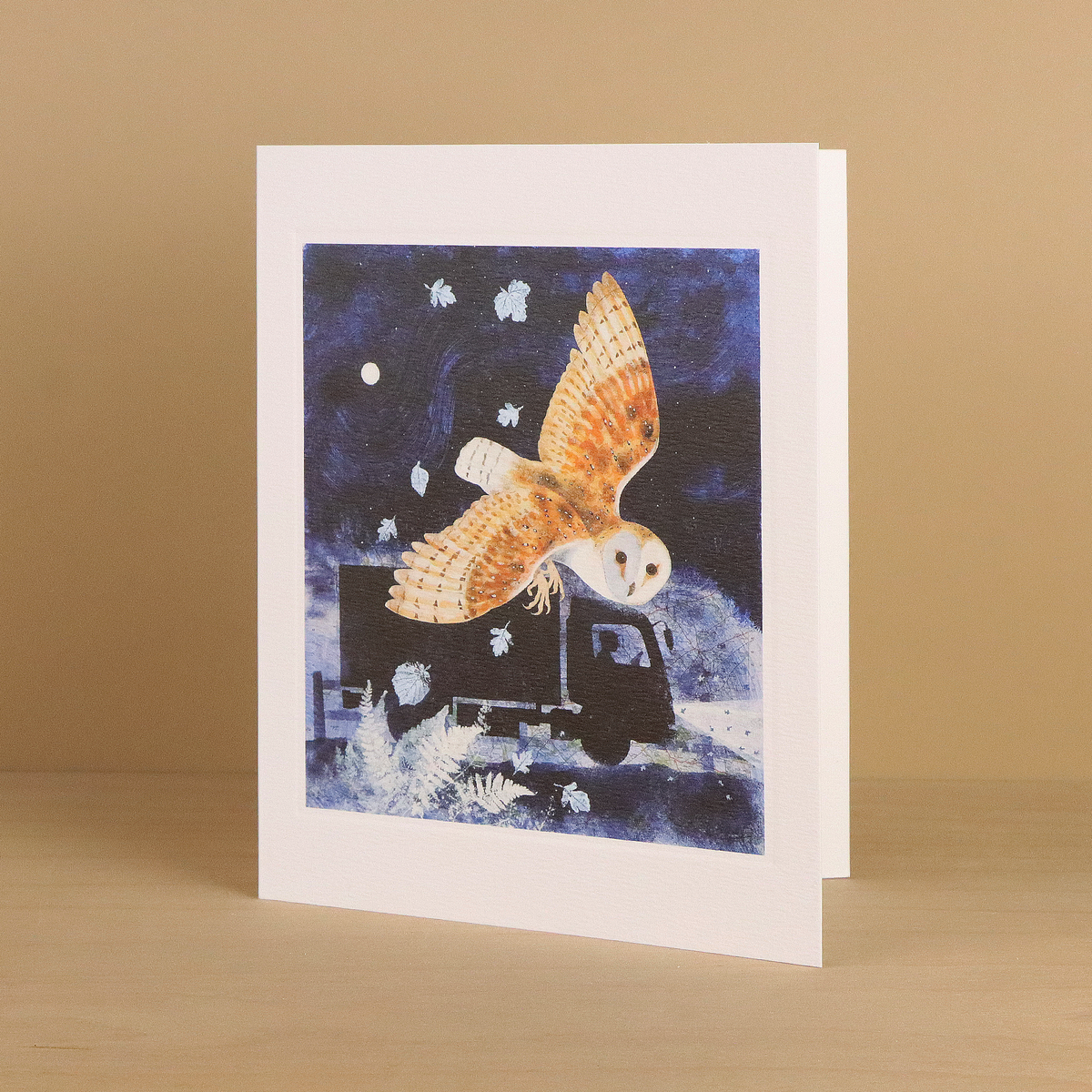 First Frost greeting card by Mick Manning, Art Angels