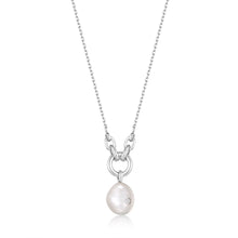 Load image into Gallery viewer, Pearl SparklePendant necklace
