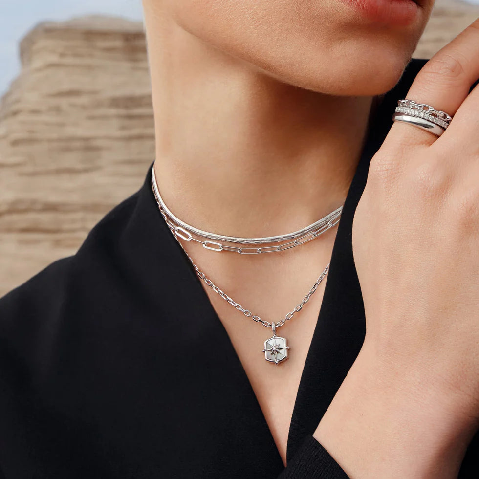 PAPER CLIP LINK RING