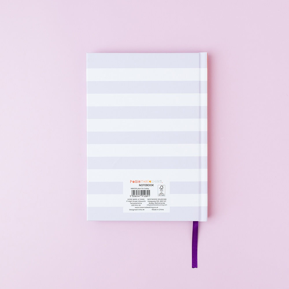 Plan For Today Notebook