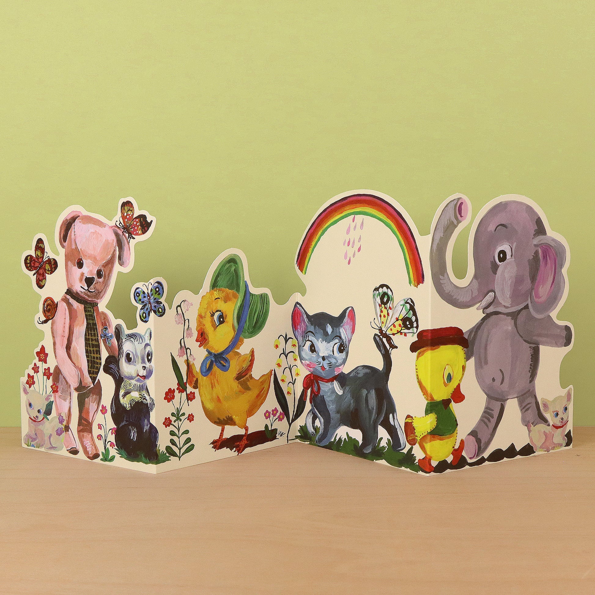 Plushie Party Greeting Card