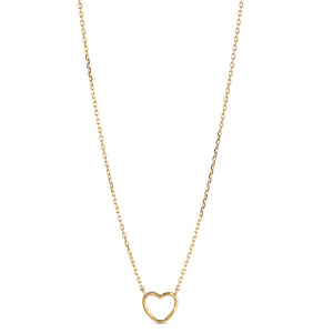 EC ORGANIC HEARTH NECKLACE