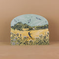 Bayfield Swallows die-cut card by Niki Bowers, Art Angels