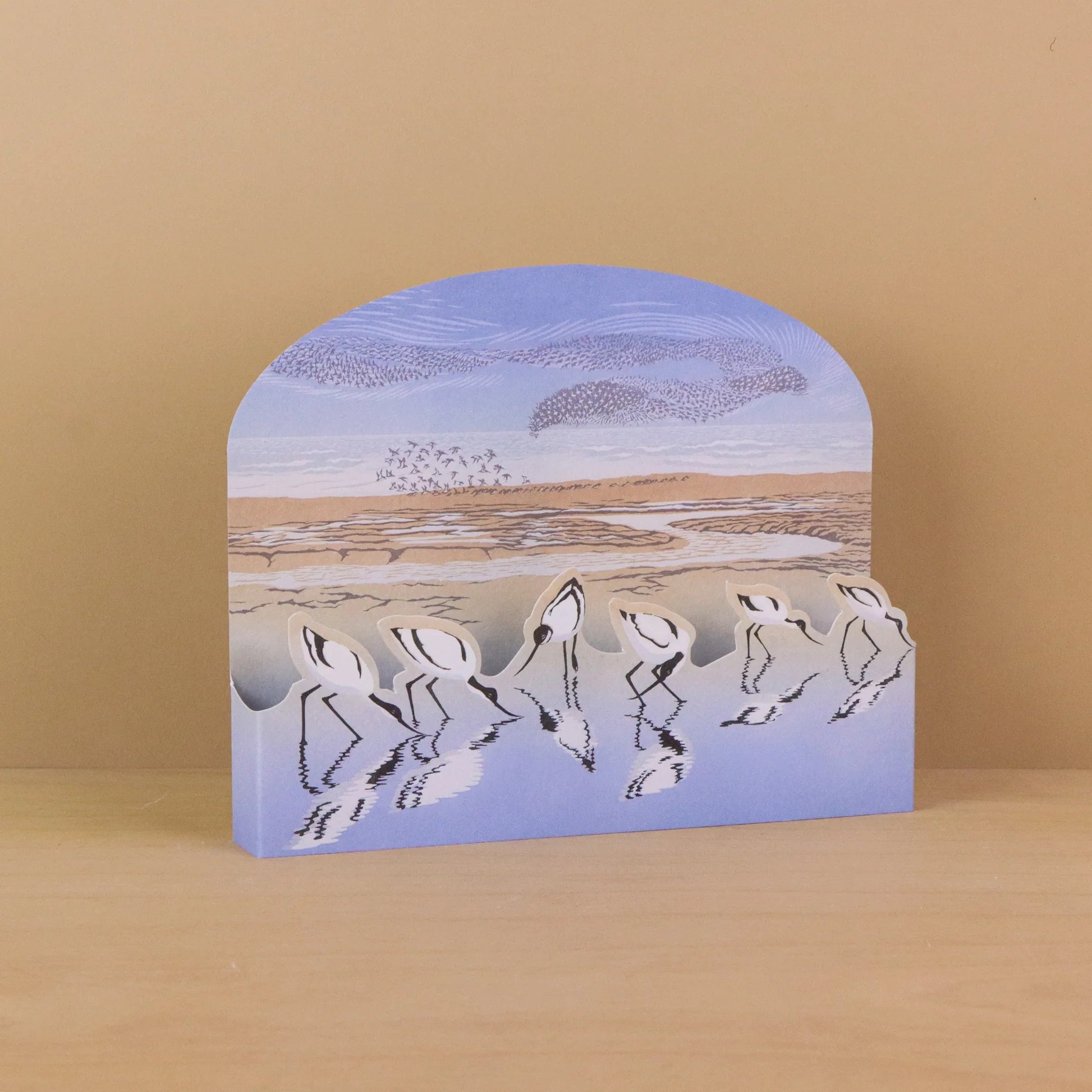 3D folding card - Time & Tide Die-Cut