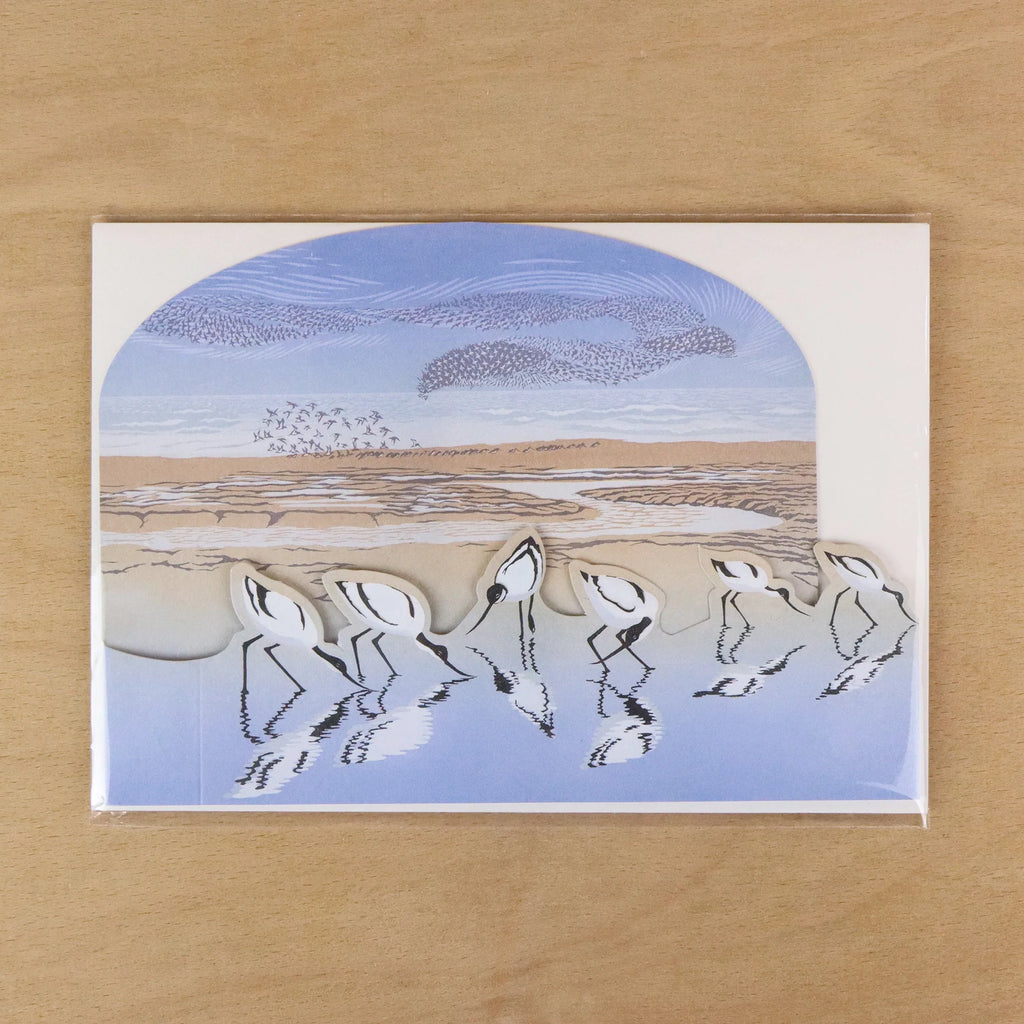 3D folding card - Time & Tide Die-Cut