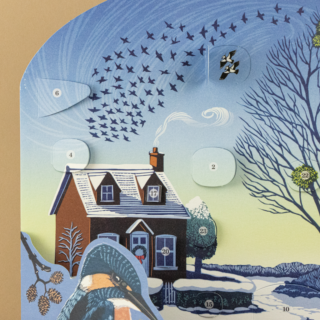 Winter Riverside Advent Calendar by Niki Bowers, view 3