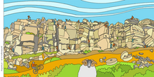 Load image into Gallery viewer, Peak District Image mugs  – Stanage Edge Trip Tick - Peak District
