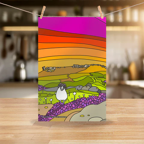 Peak District TEA TOWELS